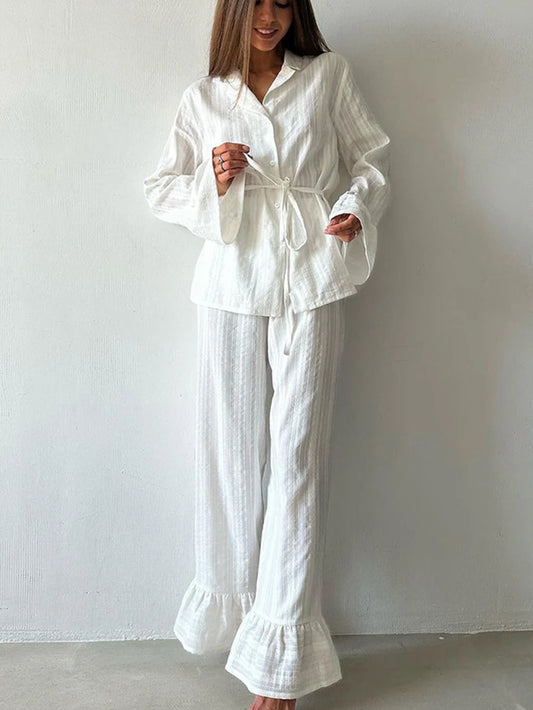 Żakardowa piżama - Pernille