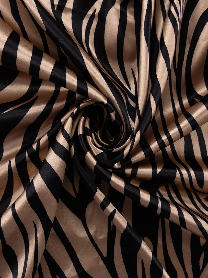 Szlafrok w zwierzęcy wzór - Pernille