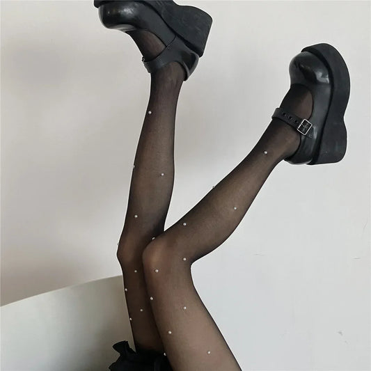 Rajstopy W Perełki - Pernille