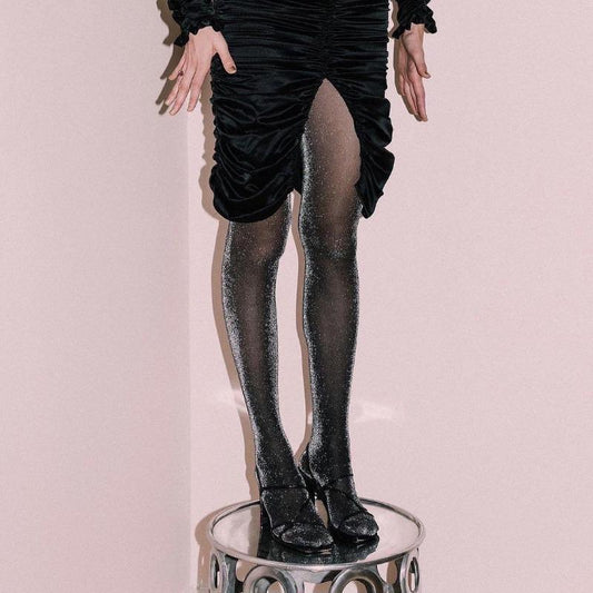 Rajstopy Damskie z Brokatem - Pernille