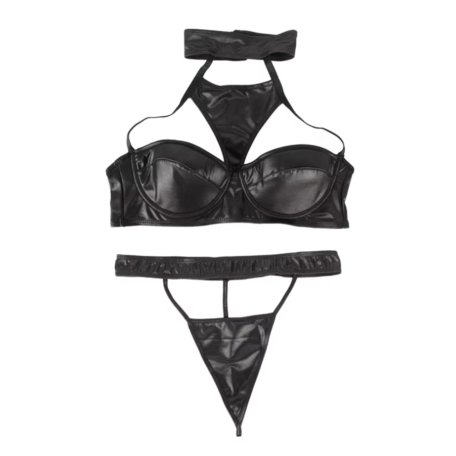Elegancka bielizna w stylu bondage - Pernille