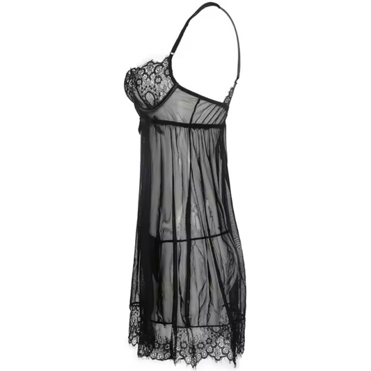 Koronkowa koszula nocna - Pernille