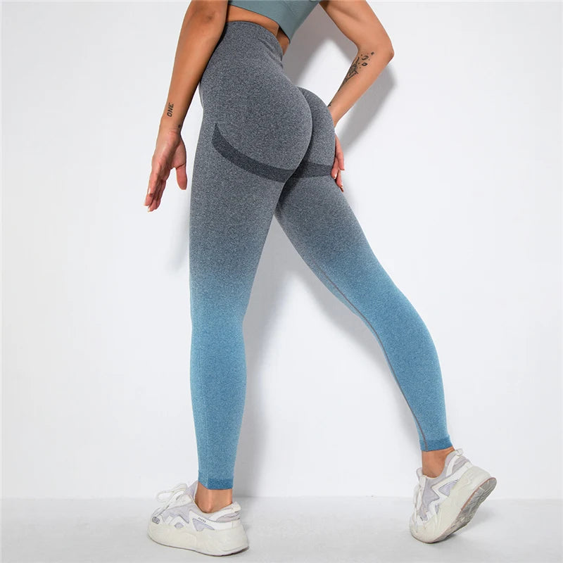 Legginsy sportowe dwukolorowe - Pernille