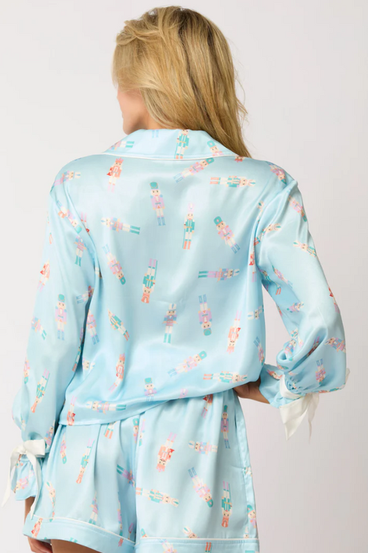 Pastelowa piżama z motywem dziadka do orzechów - Pernille