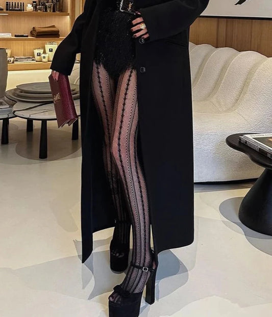 Ażurowe rajstopy - Pernille