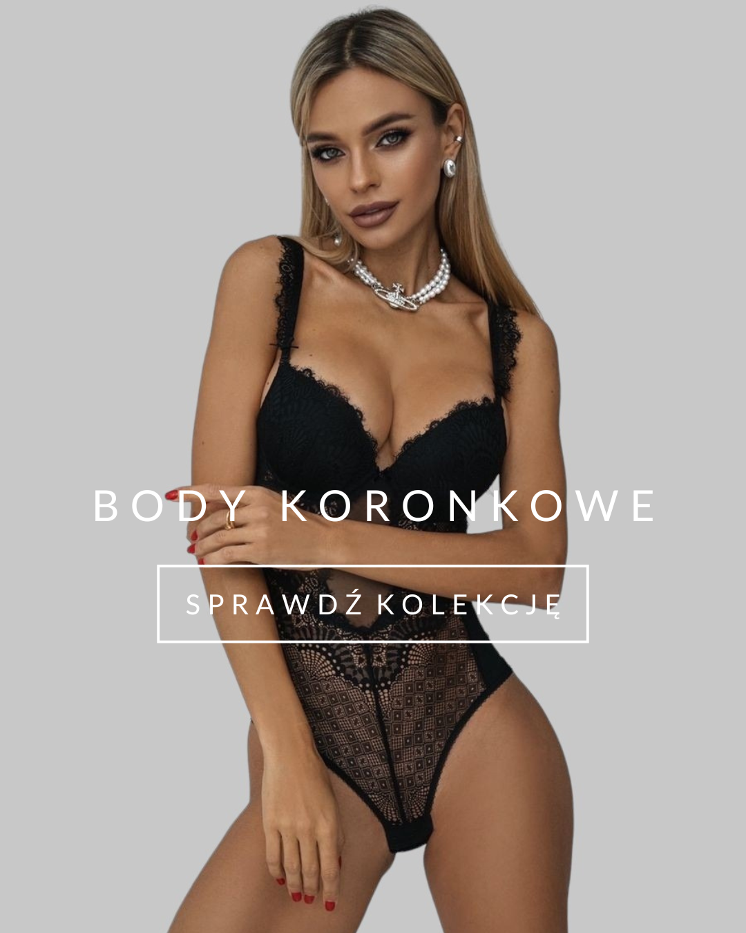 Body koronkowe od Pernille – zmysłowy fason z wycięciami i delikatną siateczką