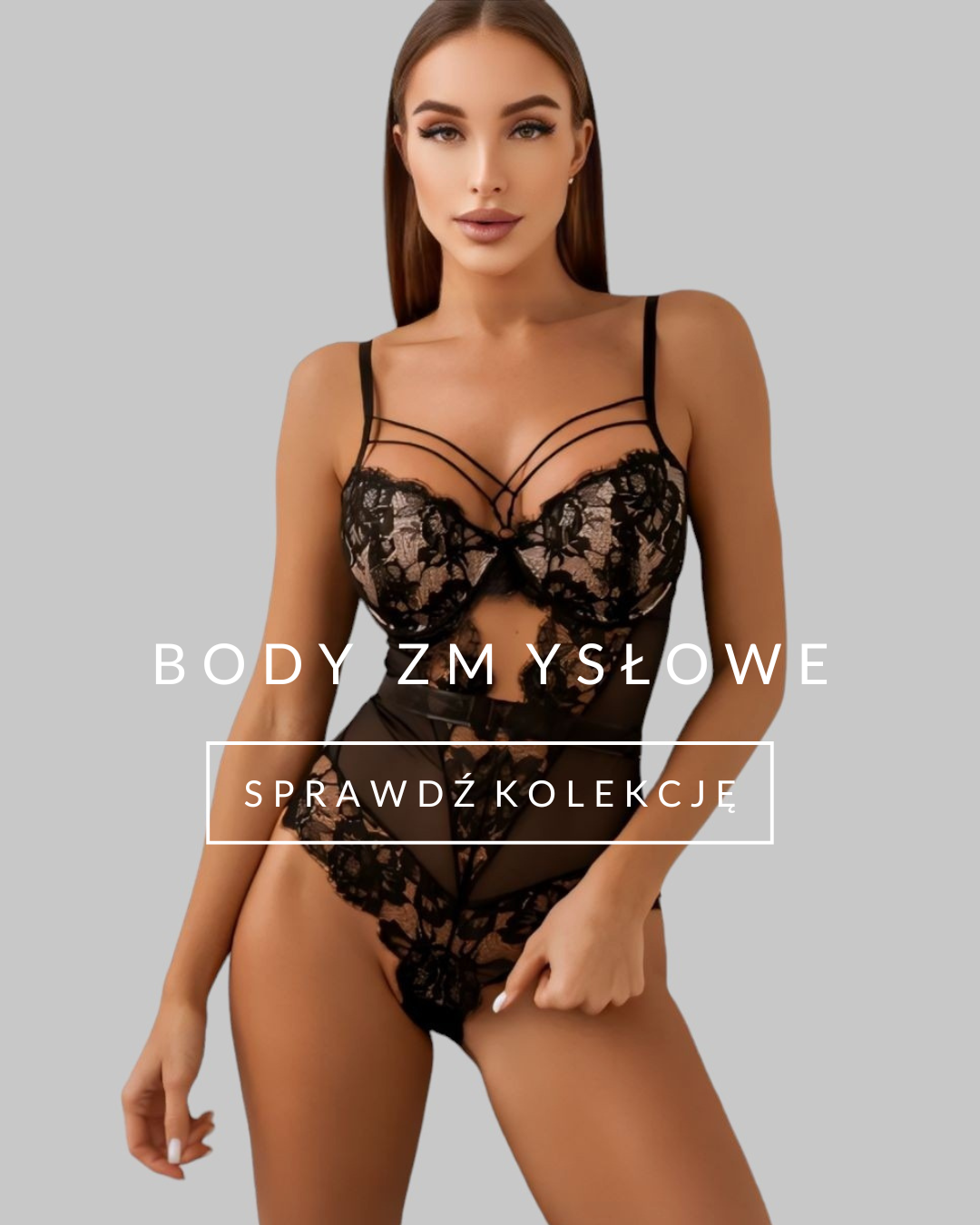 Seksowne body koronkowe od Pernille – elegancki fason z głębokim dekoltem i przezroczystymi wstawkami