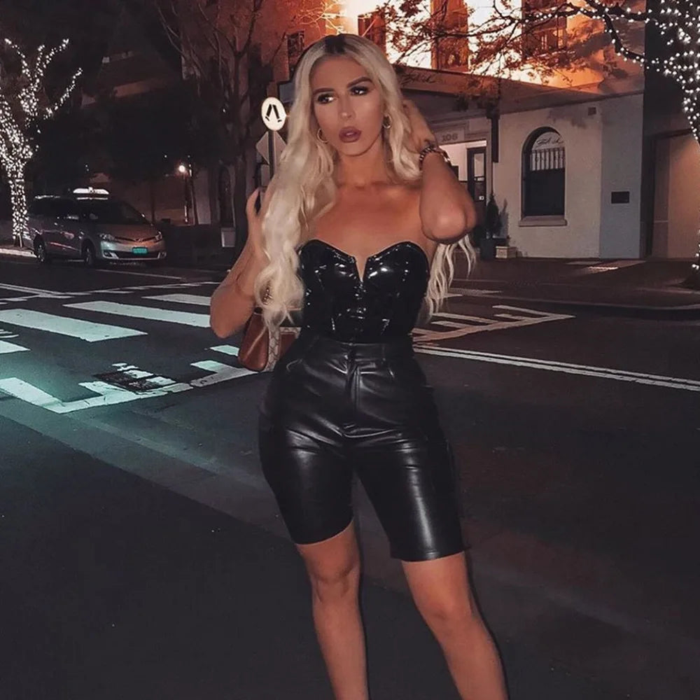 Body lateksowe bez ramiączek - Pernille