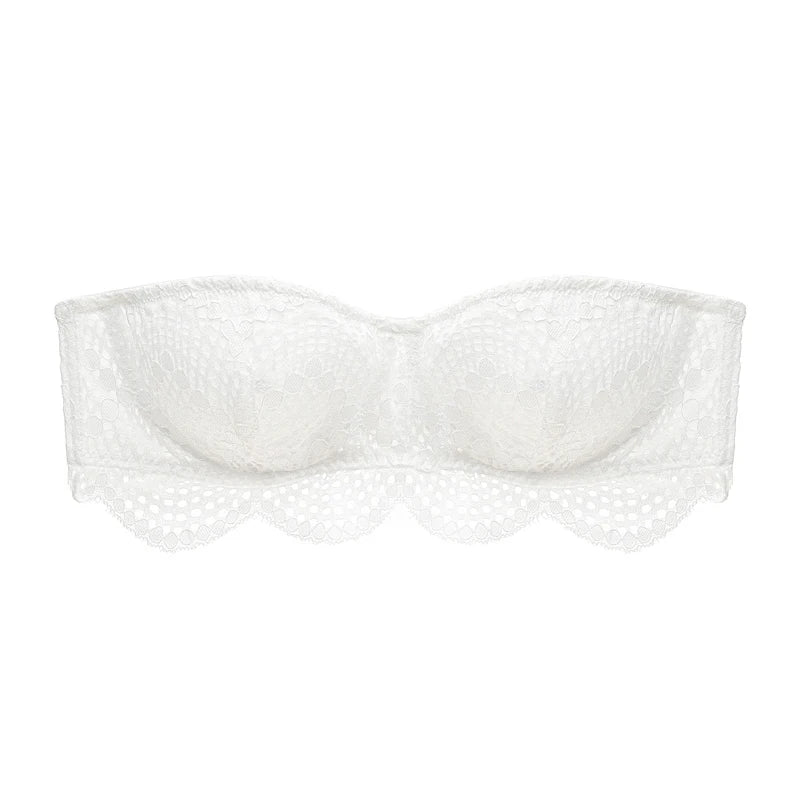 Koronkowy biustonosz bandeau - Pernille