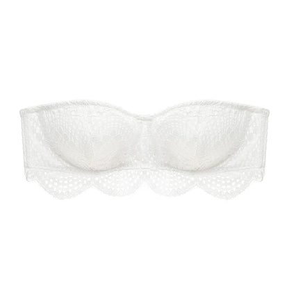 Koronkowy biustonosz bandeau - Pernille