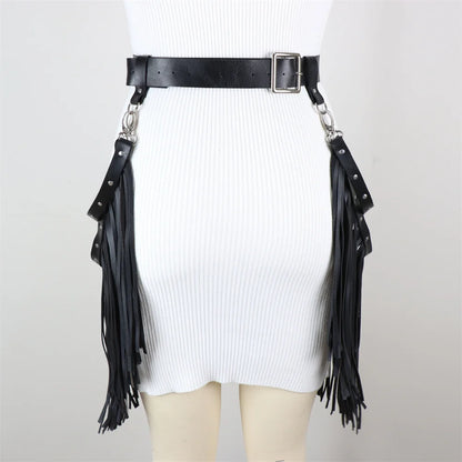 Harness na biodra z frędzlami w stylu western - Pernille