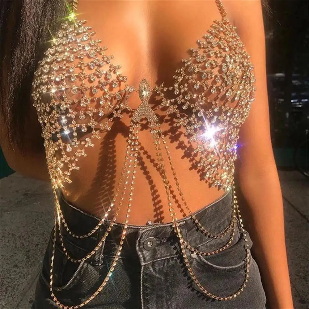 Cekinowy Biustonosz Bling Bling - Pernille