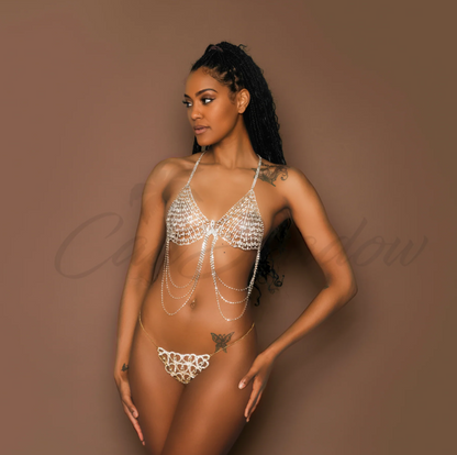 Cekinowy Biustonosz Bling Bling - Pernille