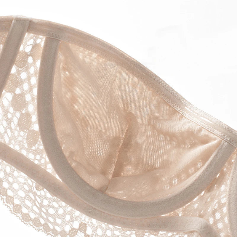 Koronkowy biustonosz bandeau - Pernille
