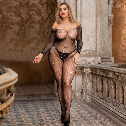 Bodystocking cekinowe - Pernille